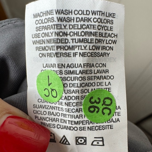 NWT LAYER 8 PHOENIX RISING LEGGINGS WOMEN'S S CAPRI YOGA CUTOUTS GRAY - Picture 5 of 10